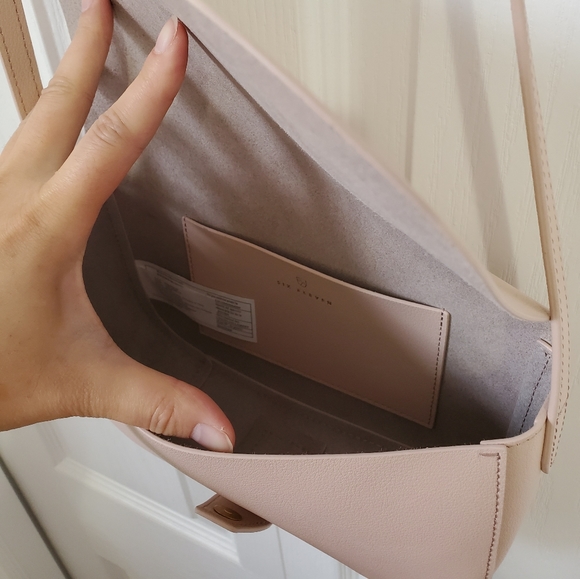 Aritzia Six Eleven Pink Crossbody Bag - Picture 6 of 7